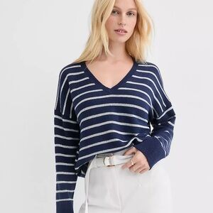 Loft sparkling V Neck All Season Sweater